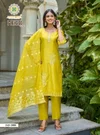Heer Vol 2 By Passion Tree Barlin Plain Kurti With Bottom Dupatta
